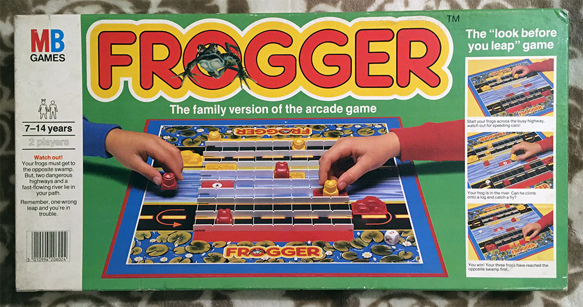 Frogger The family version of the arcade game Hey Munky!